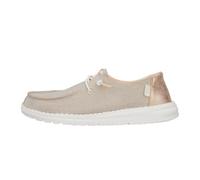 HEY DUDE WENDY METALLIC SPARKLE GOLD 37