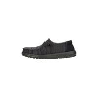 HEYDUDE Wendy Stretch Sox - Scarpe Donna Slip-On Sneakers - Mocassini, Black/Black, 36