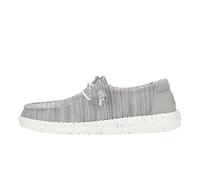 HEYDUDE Wendy Stretch Sox - Scarpe Donna Slip-On Sneakers - Mocassini, Light Grey, 36