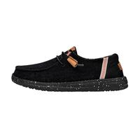 HEYDUDE Wendy Washed Canvas - Scarpe Donna Slip-On Sneakers - Mocassini, Black, 43
