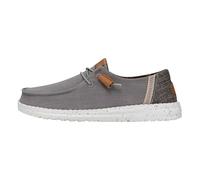 HEYDUDE Wendy Washed Canvas - Scarpe Donna Slip-On Sneakers - Mocassini, Grey, 37