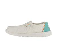 HEYDUDE Women Wendy Boho Crochet off White Casual Moccasin 38 EU