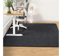 HeyDutyClearChairMatforhardwoodFloorsAntislipProtectorfor RollingOffice Chair & Desk (90 x 140 cm) DurevoleAnti-Scratch FloorProtectionMat