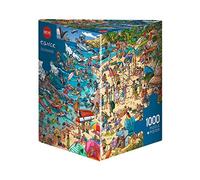 PUZZLE GRAFICA HEYE FUMETTI SEASHORE TANCK 1000 PZ