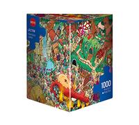 Heye-1000 Teile Triangular Drago,Me Puzzle a Cartoni Anim, Colore Bianco, 50 x 70 cm, 30021