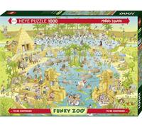 Heye Verlag Puzzle Zoo Pazza – Esposizione del Nilo, 1000 pezzi Multicolore
