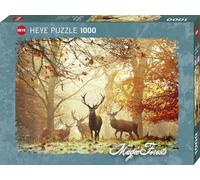 Heye Verlag – Puzzle – Foreste magiche: cervi – 1000 pezzi