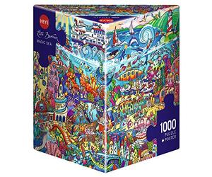Heye 29839 Altra licenza Magic Sea, Berman Puzzle triangolari
