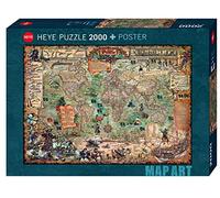 Puzzle Mappa dell'Arte: Pirati 2000 pezzi