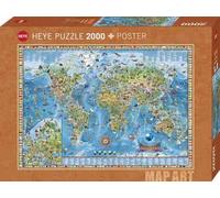 Heye - Puzzle Mondo fantastico - 2000 Pezzi