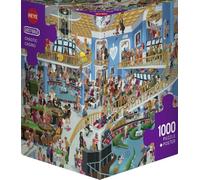 Heye- Casino Puzzle, Colore Argento, 299347
