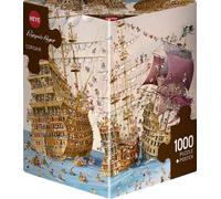 Heye- Corsair Puzzle Corsari, 1000 Pezzi, Multicolore, 29570