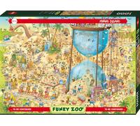 Heye - Puzzle Degano: Funky ZOO: Deserto Habitat - 1000 Pezzi