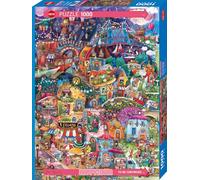 Heye Verlag Puzzle Happy Town: Buonasera! 1000 pezzi