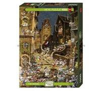 Puzzle 1000 pezzi - Città romantica, notte