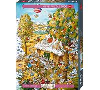 Heye Verlag – Puzzle Pesce "Paradiso d'estate" – Grafica fumetti – 1000 pezzi