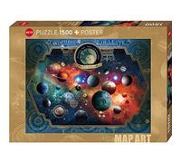 Heye puzzle mappa artistica: universo 1500 pezzi