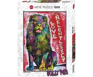Heye - Puzzle Animali domestici - Ama incessantemente - 1000 Pezzi
