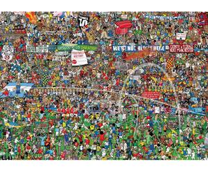 Heye - Puzzle Bennett: Storia del calcio - 3000 Pezzi