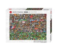 Heye - Puzzle Bennett: Storia del calcio - 3000 Pezzi