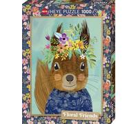 Heye- Puzzle, Colore Argento, 299538