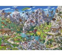 Puzzle HEYE Alpi Divertenti 1000 Pezzi