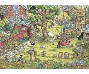Heye - Puzzle Il gatto di Simon: avventure in giardino - 1000 Pezzi
