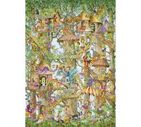 Puzzle di HEYE Chaty sugli alberi 1000 pezzi
