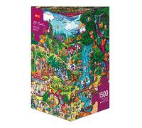 Heye- Puzzle nella Scatola Triangolare Berman Wonderwoods, 1500 Pezzi, VD-29792
