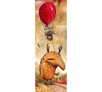 Puzzle verticale Zozoville: Pallone rosso