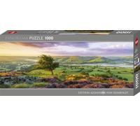 Puzzle Panorama Fioritura Porpora 1000 Pezzi