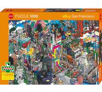 Heye - Puzzle Pixorama: Missione a San Francisco - 1000 Pezzi