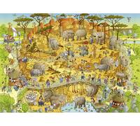 Heye - Puzzle Marino Degano: afrika - 1000 Pezzi