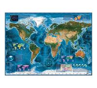Heye- Rajko Zigic Puzzle Satellite Map, 2000 Pezzi, Colore Argento, Large, VD-29797