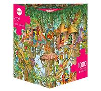 Heye Tree Lodges - Puzzle, colore: Argento