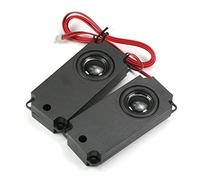 Heyiarbeit Altoparlante magnetico interno da 8 Ohm, 5 W, con filo e terminale a 4 pin, mini altoparlante quadrato 10 x 4,5 x 2,1 cm (lunghezza x larghezza x altezza), per progetti elettronici fai da