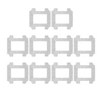 Heykewi 10 pezzi Pulizia dei pezzi di ricambio per ecovacs winbot W2S / W2S Omni finestra pulizia robot, Asciugamani di ricambio per la pulizia delle salviette per la pulizia delle salviette per w2s