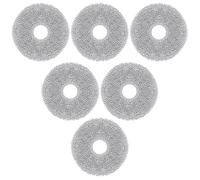 Heykewi 6 Panni di Ricambio per iRobot Roomba Plus 405 Combo /505 Combo, per Dreame X40 Ultra Complete/L20 Ultra/L10s Pro Ultra Heat/X40 Master/L40 Ultra/L10s Ultra Gen 2, per Mova P50 Pro Ultra Robot