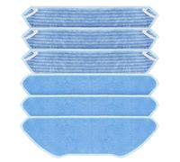 Heykewi 6 Panno lavabile per mocio per Lefant M1 / M2 / M2 Pro / M2S / M2S Pro / M2 Plus Aspirapolvere Robot Accessori di ricambio