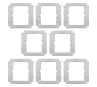 Heykewi 8 Panni di Ricambio per ECOVACS WINBOT mini Robot Accessori di ricambio, W-CC02-0012