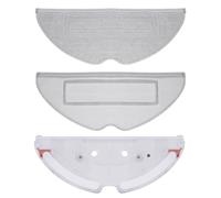 HeyKewi Panni mocio con supporto di ricambio per Roborock S5 MAX / S50 / S55 MAX / T7 / T7 pro Robot Aspirapolvere Accessori, 1 Supporto per Panni, 2 Stracci di Ricambio