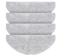 Heykewi Panni per Vyzzle D10 / Laresar L10 / ILIFE V20 / Lydsto R1D Edge/Roidmi Eve Rook S Robot aspirapolvere Accessori di ricambio, 4 Panni di Ricambio