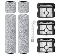 Heykewi Rullo Spazzola di Ricambio e Filtro HEPA per Eureka RapidWash New630 Aspirapolvere Accessori di ricambio, 2 Spazzole a Rullo + 3 Filtro HEPA + 1 Spazzola per la Pulizia