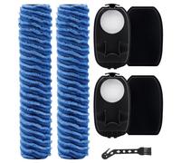 Heykewi Set di accessori per rullo spazzola e filtro HEPA per Philips AquaTrio 9000 Series Aspirapolvere, 2 Rulli Spazzola, 2 Filtri HEPA, 1 Spazzola Per La Pulizia