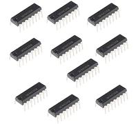 HeyNana - 10 Pcs Registro a scorrimento SN74HC595N Shift Register a 8 bit 74HC595 DIP-16 74595
