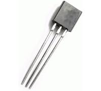 HeyNana 25 unità Transistor BC557, 50 V, 0,1 A, 100 mA, TO-92, Componente Elettronico