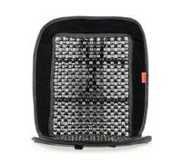 HEYNER Cuscino con Sfere di Legno di Alta qualità, Colore Nero.