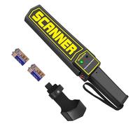 HEYOURTOR Bacchetta per metal detector portatile,Bacchetta di sicurezza,Bacchetta scanner di sicurezza multiuso per il rilevamento di metalli e armi