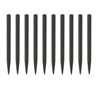 heyous Punte per freccette di ricambio, in ferro nichelato, diametro 2,3 mm, per attrezzature sportive e tempo libero, 10 pezzi