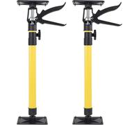 HEYOUTH 2 pezzi Sostegno a Soffitto,Puntello Telescopico Regolabile,Asta Telescopica,Lunghezza 50-115 cm,Palo Telescopico,Carico Fino a 40 kg,Per posizionare, fissare pezzi, per pannelli in cartonges